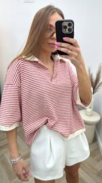 Dryžuotas Pollo megztinis - Image 3