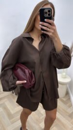 Šokoladinis komplektas su šortais. - Image 4