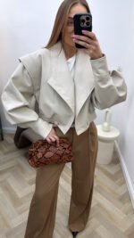 Kreminė striukė - Image 3