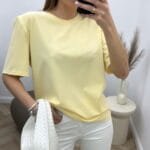 Marškinėliai Light Yellow