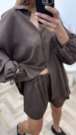 Šokoladinis komplektas su šortais. - Image 3