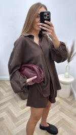 Šokoladinis komplektas su šortais. - Image 2