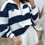 Mėlynas Pollo džemperis