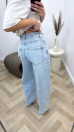 Džinsai baggy light - Image 4