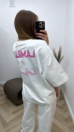 Balti oversize marškinėliai - Image 2