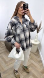 Languoti marškiniai Navy - Image 2