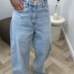 Džinsai baggy light