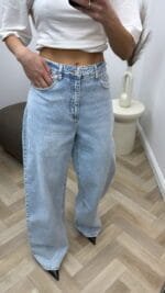 Džinsai baggy light