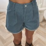Šortai Denim Blue