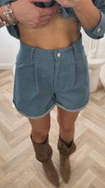 Šortai Denim Blue