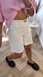 Šortai Denim Balti - Image 3