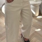 Džinsai Beige