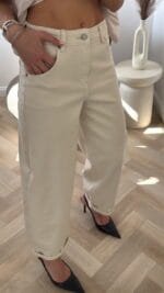 Džinsai Beige