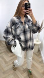 Languoti marškiniai Navy - Image 3