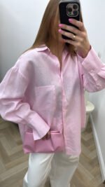 Lininiai marškiniai Rose - Image 3