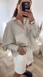 Lininiai Marškiniai Stripe - Image 2
