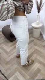 Džinsai Mom Fit White - Image 3