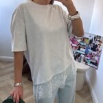 Marškinėliai Grey Lace