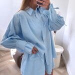 Lininis Kostiumėlis Blue