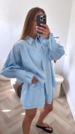 Lininis Kostiumėlis Blue