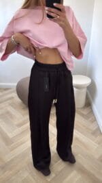 Kelnės Silk Black
