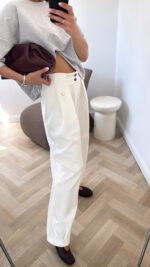 Kelnės Pocket White - Image 2
