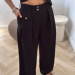 Kelnės Pocket Black
