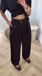 Kelnės Pocket Black