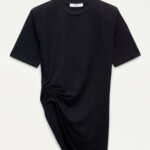 Marškinėliai Asymetric Black