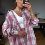 Languoti Marškiniai Pink