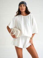 Laisvalaikio kostiumas Velvet White