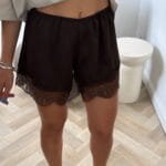 Šortai Lace Brown