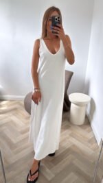 Suknelė Maxi White - Image 2