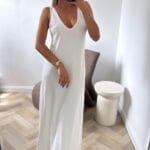 Suknelė Maxi White