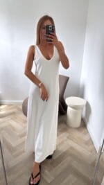 Suknelė Maxi White