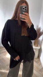 Palaidinė Lace Black