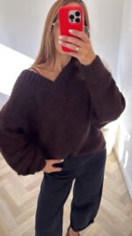 Megztinis Teddy Brown