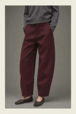 Kelnės Baloon Burgundy