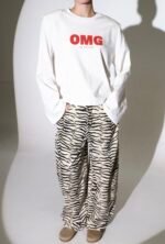 Kelnės Zebra Velvet